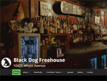 Tablet Screenshot of blackdog.ca