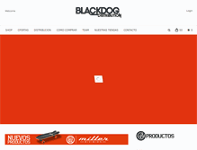 Tablet Screenshot of blackdog.cl